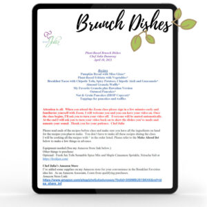 Plant-Based Brunch Dishes