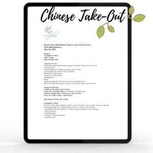 Plant-Based Chinese Take-Out Favorites
