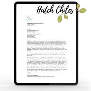 Hatch Chiles 2020
