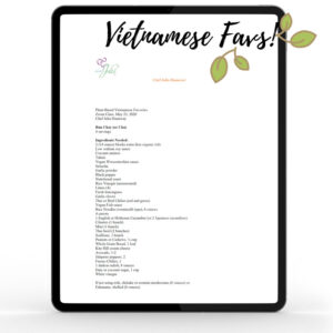 Plant-Based Vietnamese Favorites