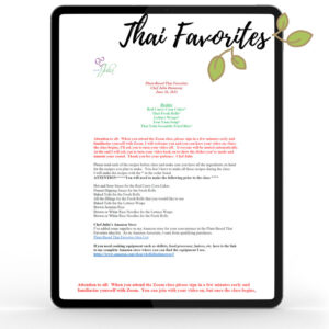 Plant-Based Thai Favorites