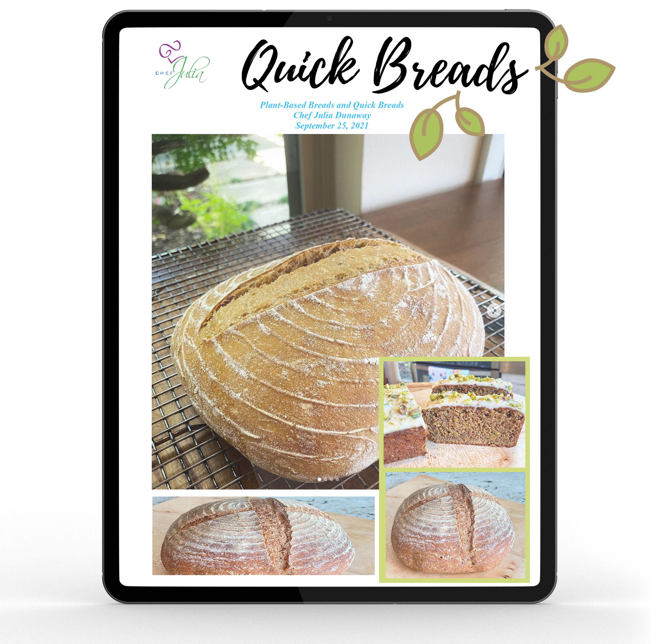 Plant-Based Breads & Quick Breads