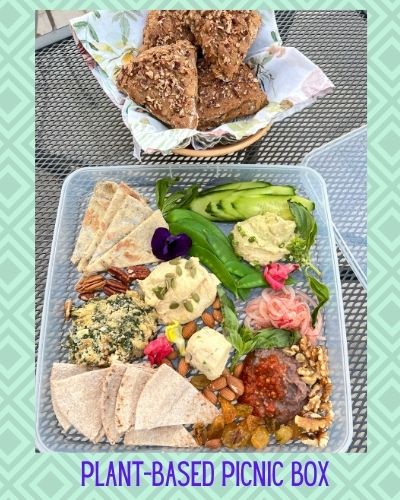 plant based picnic box whole food plant based no oil cooking