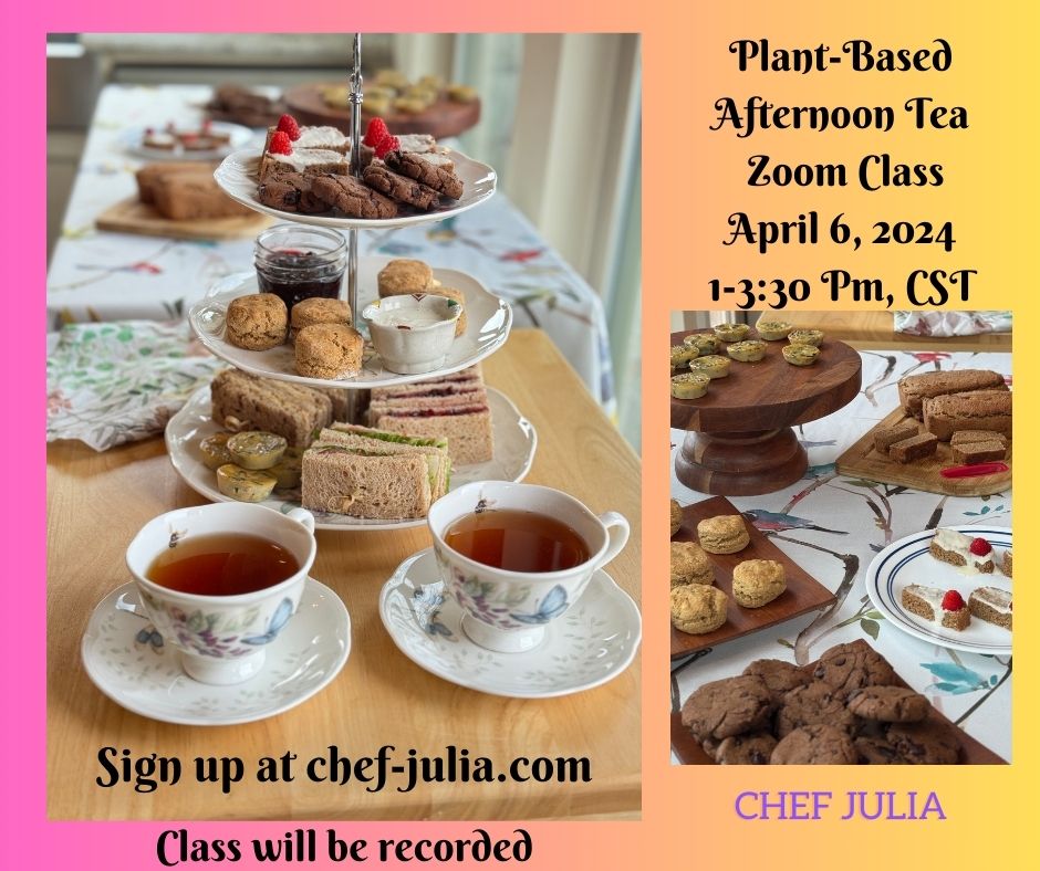 Plant Based Afternoon Tea