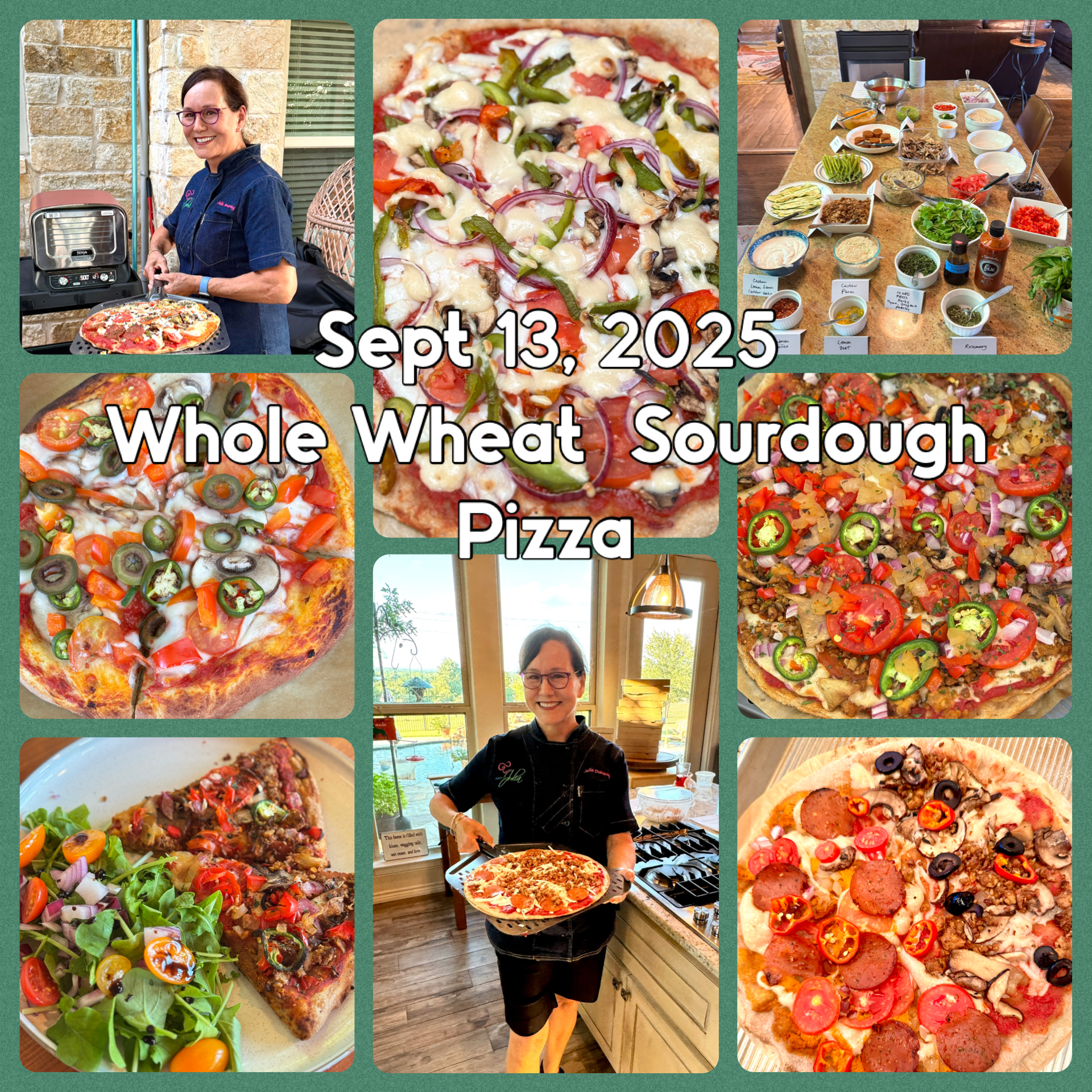 Plant Based Whole Wheat Sourdough Pizza Class